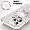 Coque de protection pour iPhone 15 - Motif Circuit Electrique - Antichoc - Translucide - Cercle Magnétique