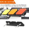 Samcos Car Front Grille Grille Badge Tricolor Auto Car Accessories