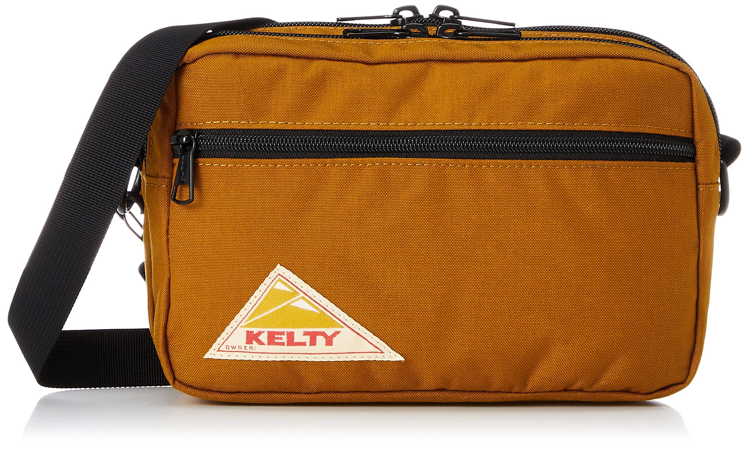 

Shoulder Bag 2592155 Rectangle Zip Shoulder Caramel [Kelty]