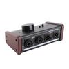 Passive Monitor Controller with XLR 3.5mm Inputs Outputs Supports Attenuation Control Mute Function