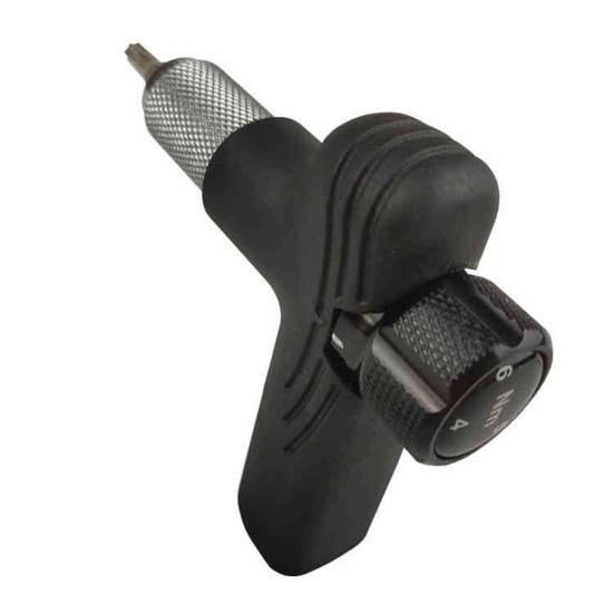 1 Set Cheie Dinamometrică Bicicletă Aliaj Aluminiu de Înaltă Rezistență Rezistent la Coroziune Cheie cu Clichet Dinamometrică Bicicletă 4/5/6mm Reglaj Reparare