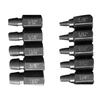 10 Pcs Damaged Broken Screw Extractor Easy Out Stripped Screw Remover Hexagon Head Bit Socket Wrench Bolt Remover Tool