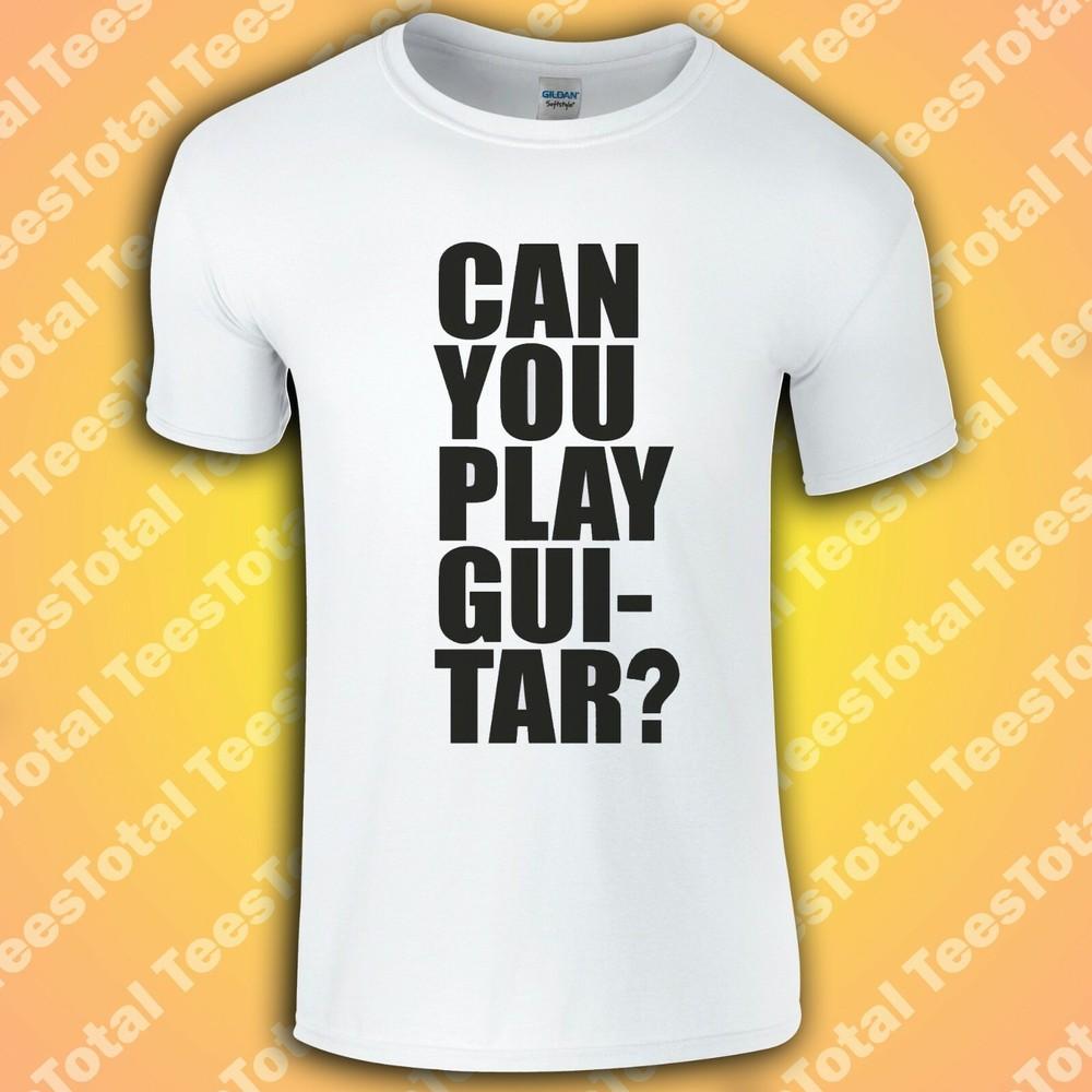 

Can You Play Guitar Can You Fu*k (Courteeners) T Shirt | Indie Rock | Manchester M