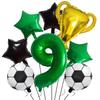 Football Champion Trophy Balloon Set World Cup Themed Party Decoration Children'S Birthday Party Photo
