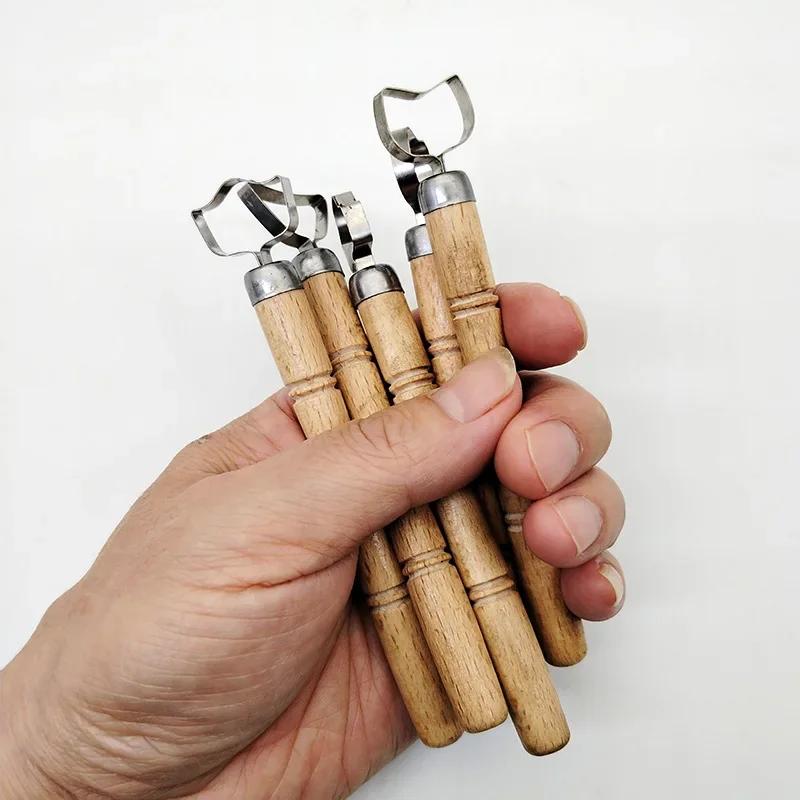 Ceramic Handle Tool Set of 5 Pieces, Water Cup, Teapot Handle Shaping, Scraper, Ceramic Making, Children's Clay Handmade