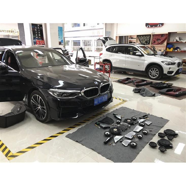 Car Tweeter Covers For BMW G30 F10 Series High Quality Glow Speaker Audio Trumpet Head Treble Lid Before And After Loudspeaker