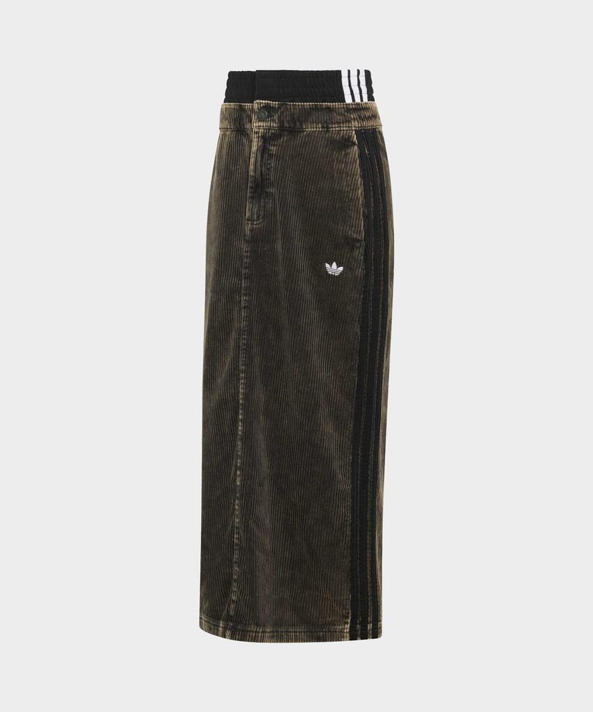 Adidas Corduroy Maxi Skirt - Black / Ke5032