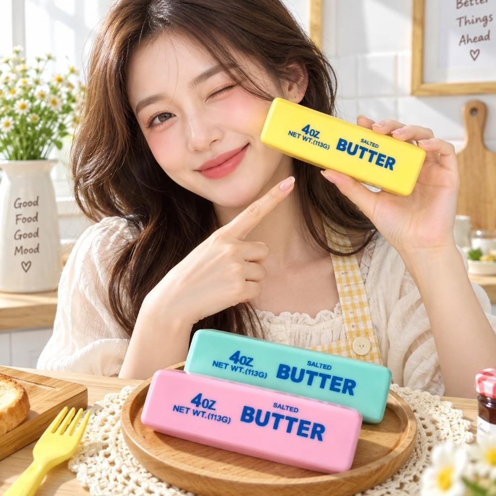 Realistic Butter Stick Squeezing Toy Plasticity Butter Stick Pinch Office Desk Toy