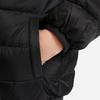 Nike Kids' Top Solid Color Print Zippers Thickened Fleece Lined Thermal Black Kids' (Unisex) Padded Jackets FB0061 010