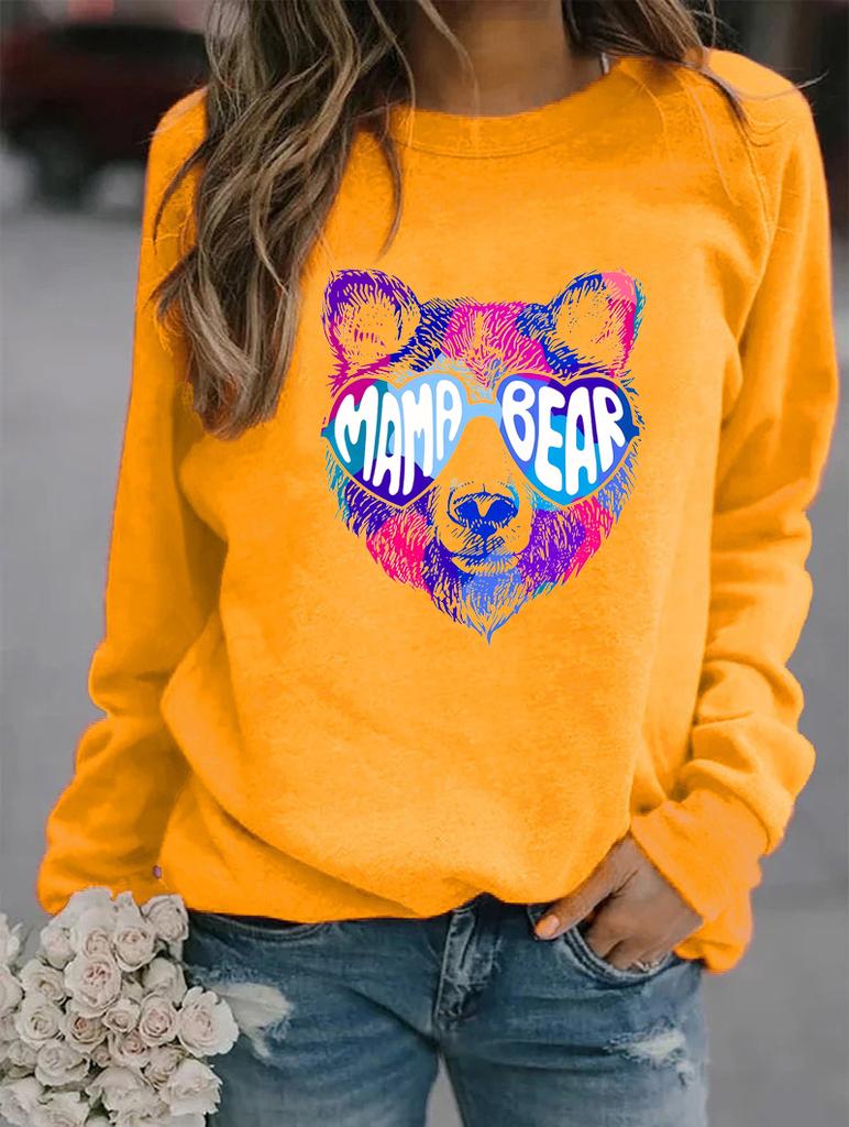 Cozy Winter Pullover with Round Neck and Long Sleeves, Showcasing a Mix of Popular Patterns for Women