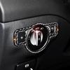 Carbon Fiber For Mercedes Benz W204 W212 W176 CLA GLA GLE GLK GL A B C E Class Car Interior Headlight Switch Knob Trim Stickers