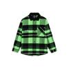 Li Ning BADFIVE Shirts Men's Green Square Collar Moderate Shirt ASHS005-1