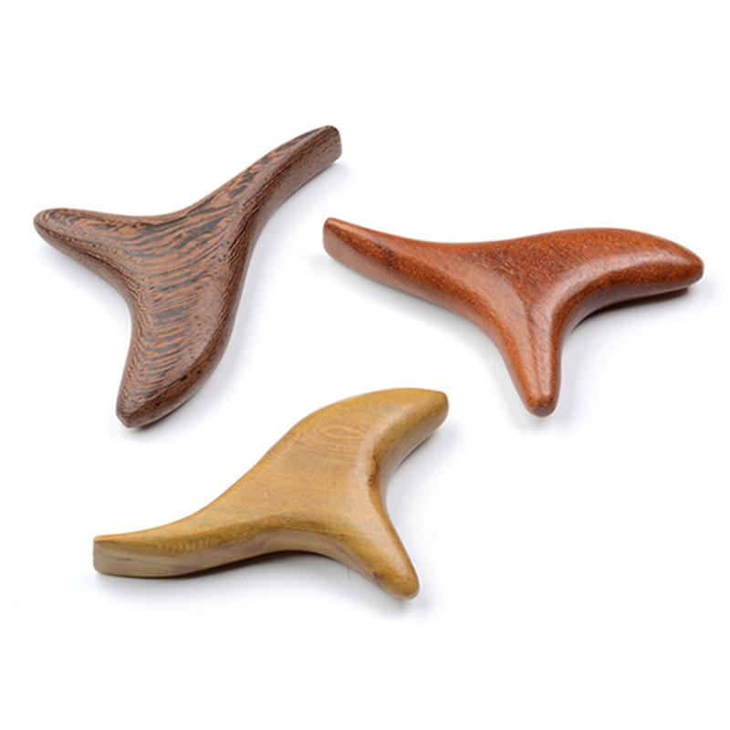Press Point Massager Acupressure Stick Health Care Wood Body Massage Tool