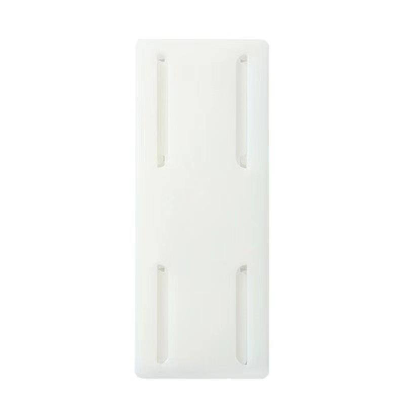 

Настенная розетка с пряжкой Бесплатный пробойник Держатель гнезда Кабельная пряжка Настенная рама Зарядная полка Гнездо Инструмент 1PC белый