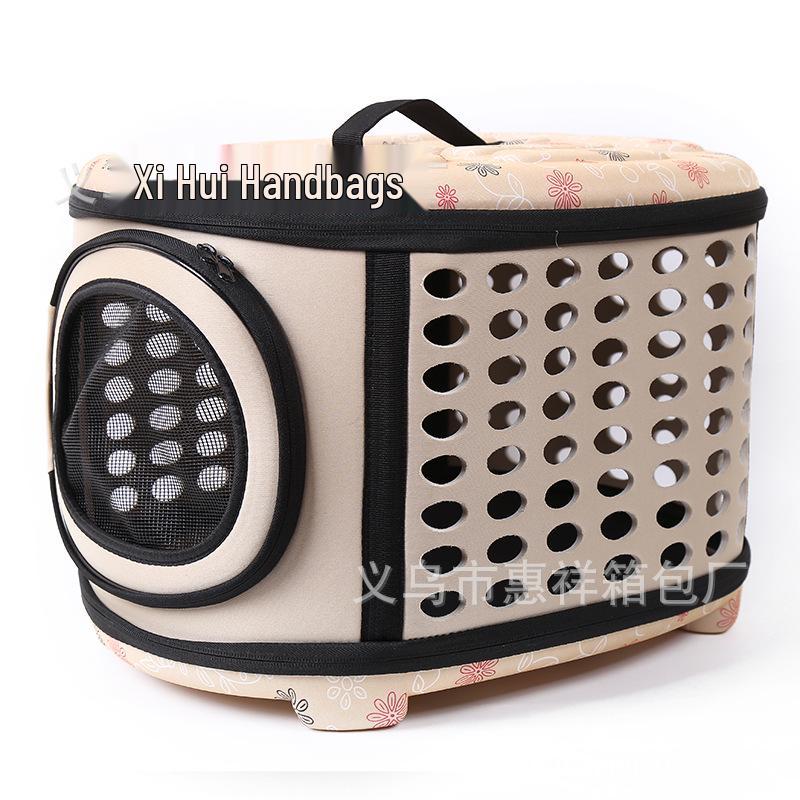 Faltbare EVA-Haustiertasche - Tragbarer & Atmungsaktiver Katzen- und Hundrucksack