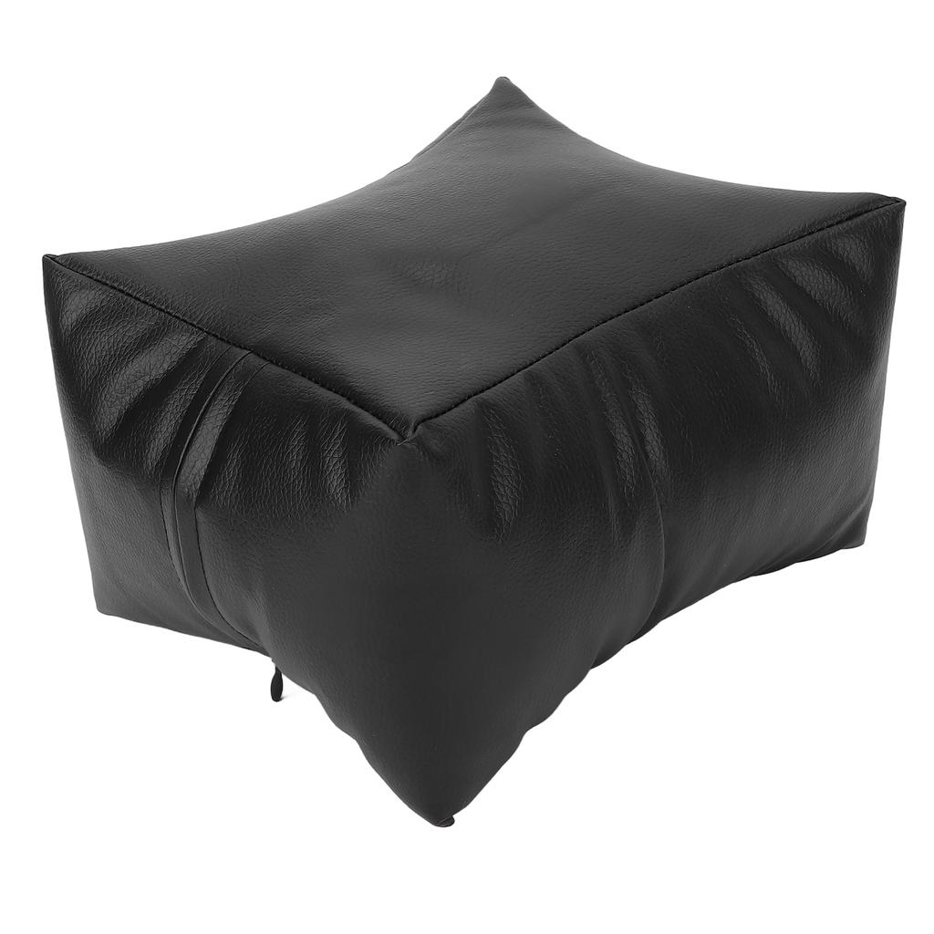Almohada de Mano para Uñas Piel Sintética Suave 3 Alturas Desmontable Impermeable Cojín Reposabrazos para Salón de Uñas
