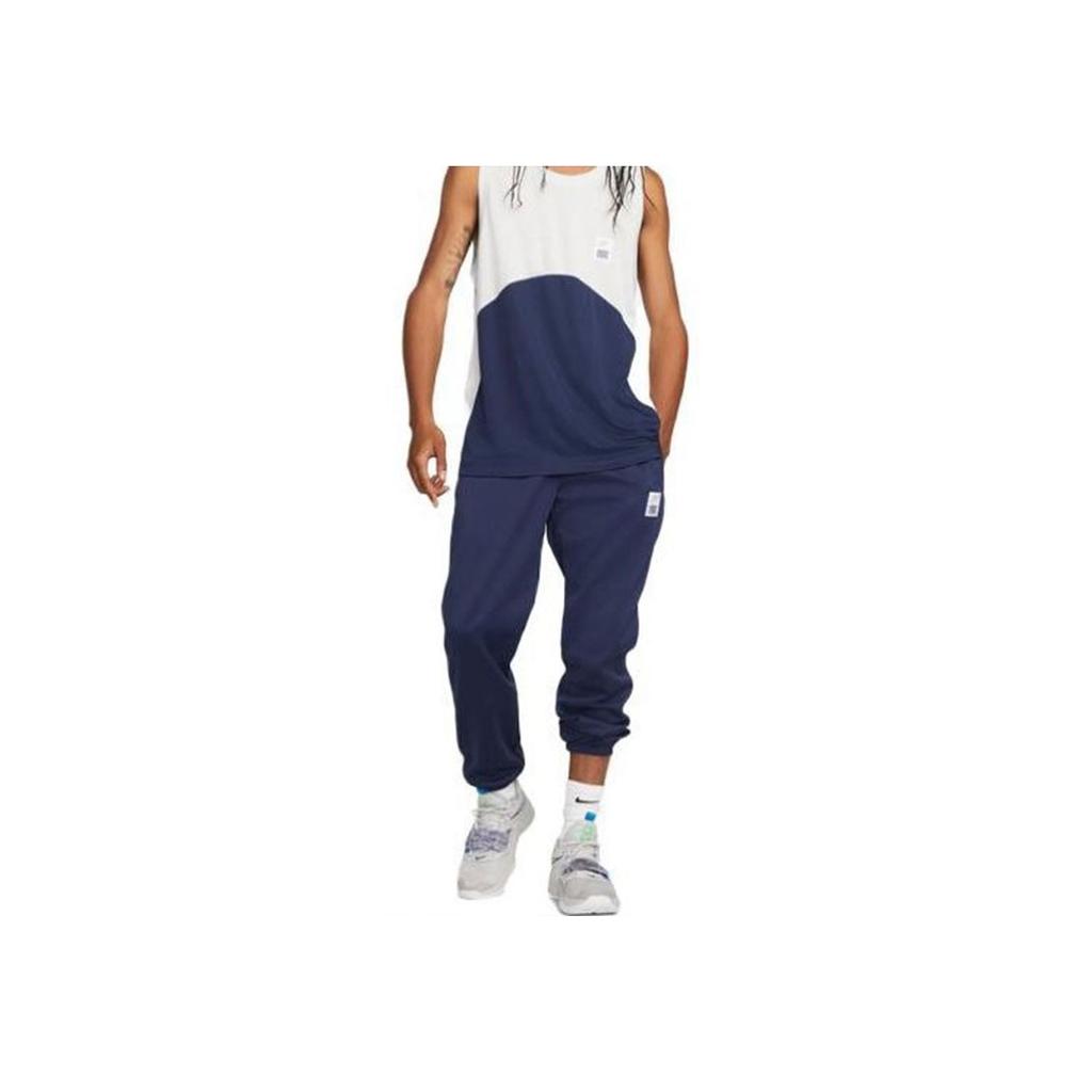 Nike Therma-Fit Solid Color Casual Sports Warm Fleece Basketball Pants Men Pants Deep-Navy DQ5825-410