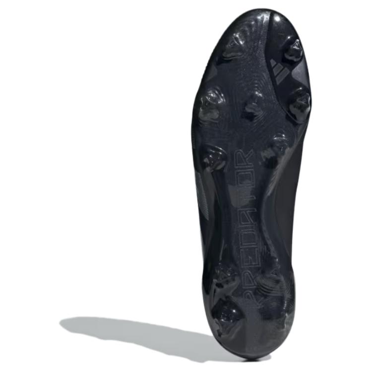 New Adidas Predator 24 Elite Laceless Fg 'Base Black Pack' IE1807