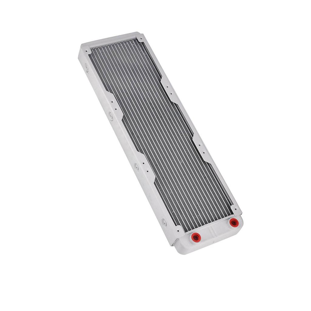 Aluminum Heat Sink Computer Water Cooling Liquid Heat Exchanger White (240mm)