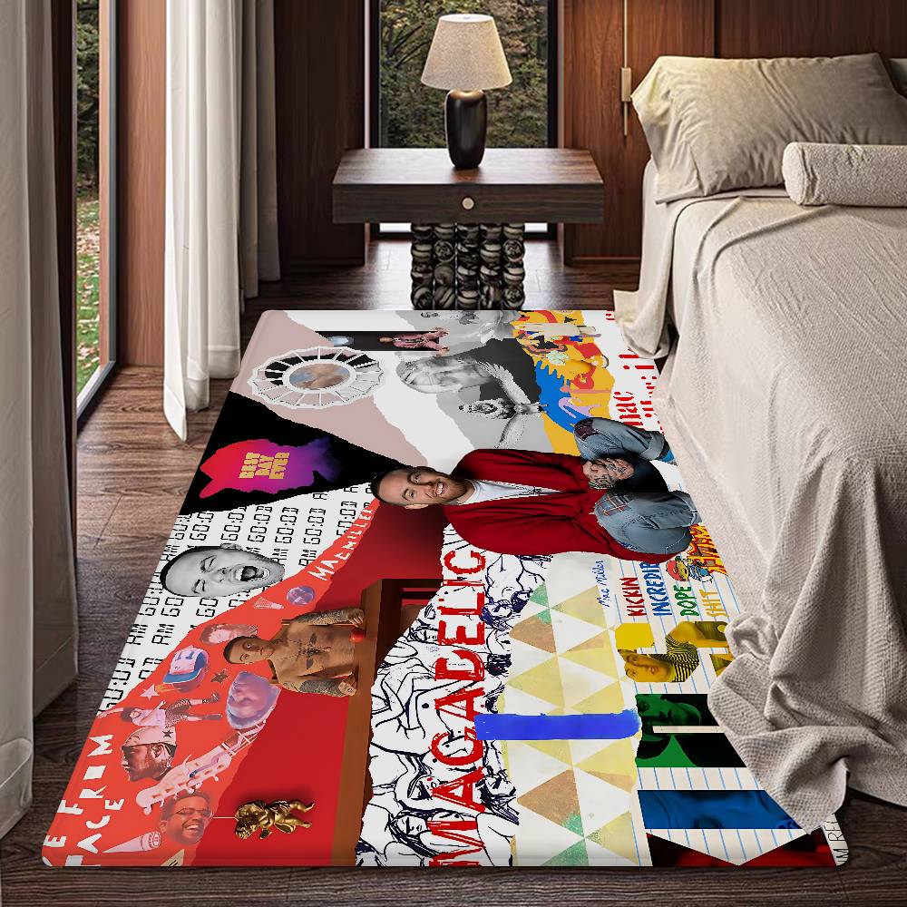 

Singer M-Mac Circles M-Miller Bathroom Mat Anti-slip Absorb Water Long Strip Cushion Bedroon Mat Welcome Doormat 40x60cm