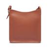Longchamp Le Foulonné 27 Solid Color Zipper Adjustable Shoulder Strap Leather Crossbody Shoulder Bag Large Women Bags Light-Red-Brown 10140021121