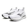 Mizuno Running Shoes NEO ZEN Jogging Marathon Training Sports Lightweight Resilient Thick Sole White x Black cm 2E 24.0
