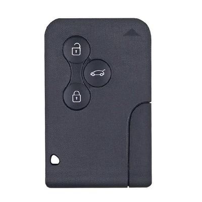 Boîtier de clé de rechange 3 boutons Coque de télécommande Pour série de véhicules Edict Clio Transfert Électronique Requis