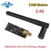 3PCS NRF24L01 Module NRF24L01+PA+LNA 2.4G Wireless Module 1100 Meters Long-Distance with Antenna