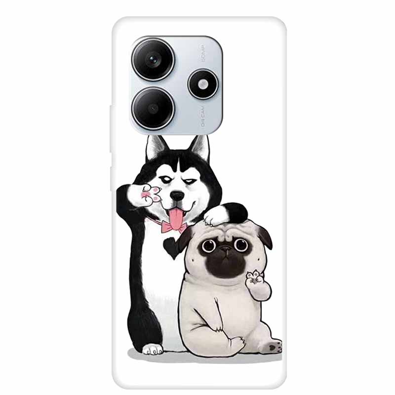 For Redmi Note 14 5G 2025 Phone Case Clear Transparent Edge TPU Silicone Soft Back Cover Case For Redmi Note 14 Case Coque Funda