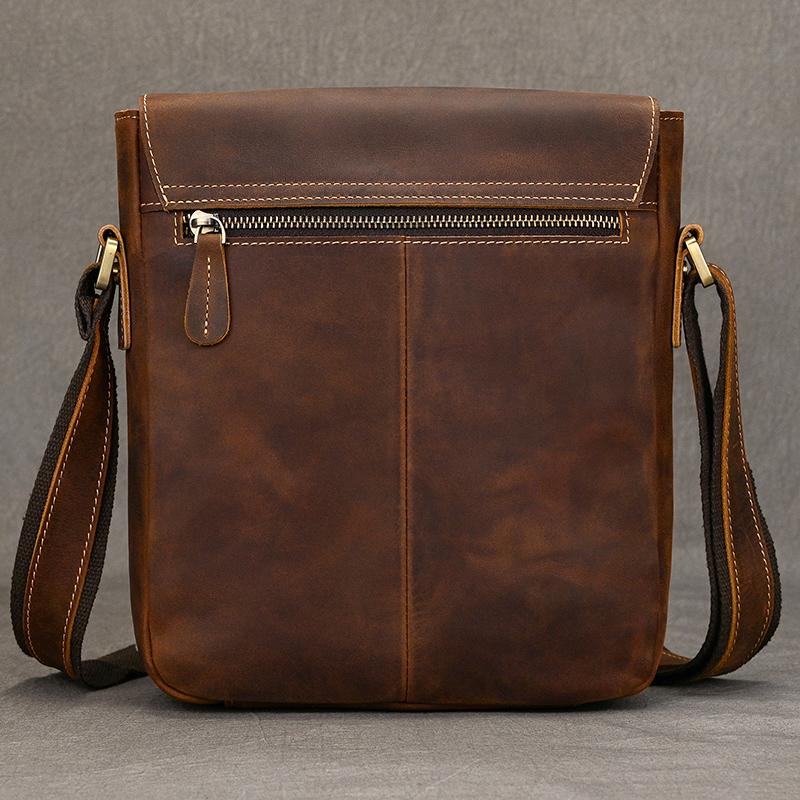 New Arrivals Genuine Leather Shoulder Bag High Quality Crossbody Bag Men Male Sling Bag Messenger Bag boys school bag male bag