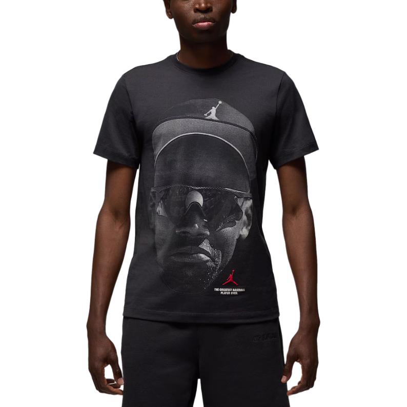 

Футболка Air Jordan MJ Core Blank Diamond 45 Черный меланж Мужские топы IF2950-045 M