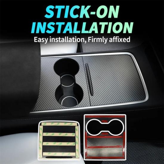 Car Central Control Panel cover Protection Retrofit film Interior Decoration