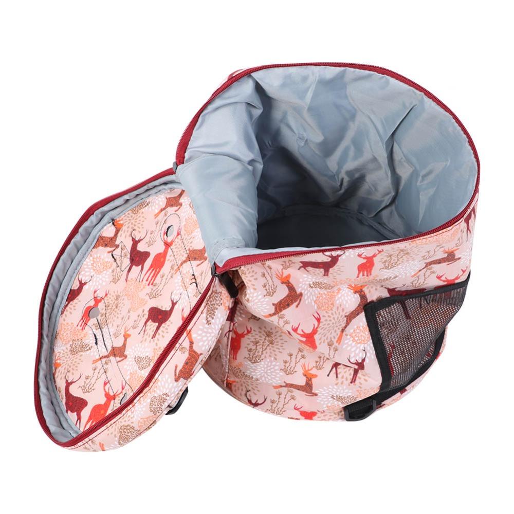 Lightweight Crochet Hook Case Large Barrel Storage Organizer Bag Sewing Tool Accessories