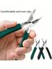 25° Angled Blade Ingrown Nail Clipper, Stainless Steel Thick Nail Trimmer with Soft Grip Handle, Splash Proof for Seniors