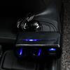 2 Way Multiple Socket Car Cigarettes Lighter Splitter USB Charging 12V/24V Adapter with USB Port