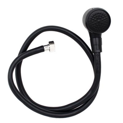 Bathroom Nozzle Tube Black Faucet Accessories Handheld