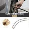 2pcs 310mm 12.20'' Tire Valve Stem Extension Inflator Extender Hose for Car