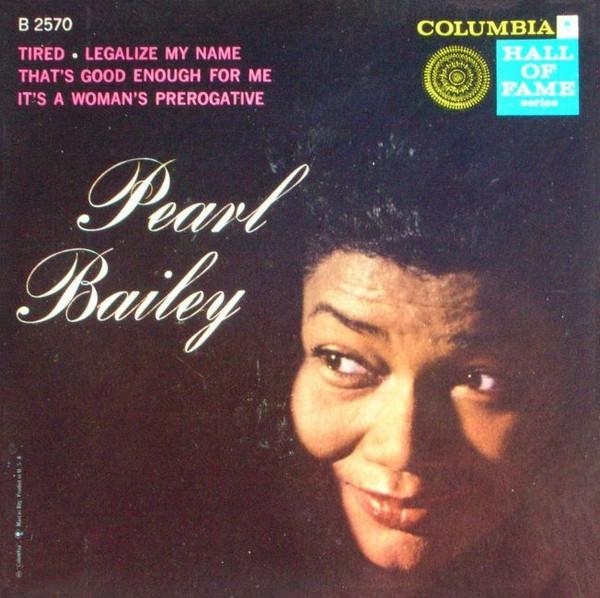 

7inch Record PEARL BAILEY Pearl Bailey B2570 COLUMBIA US Jazz Used