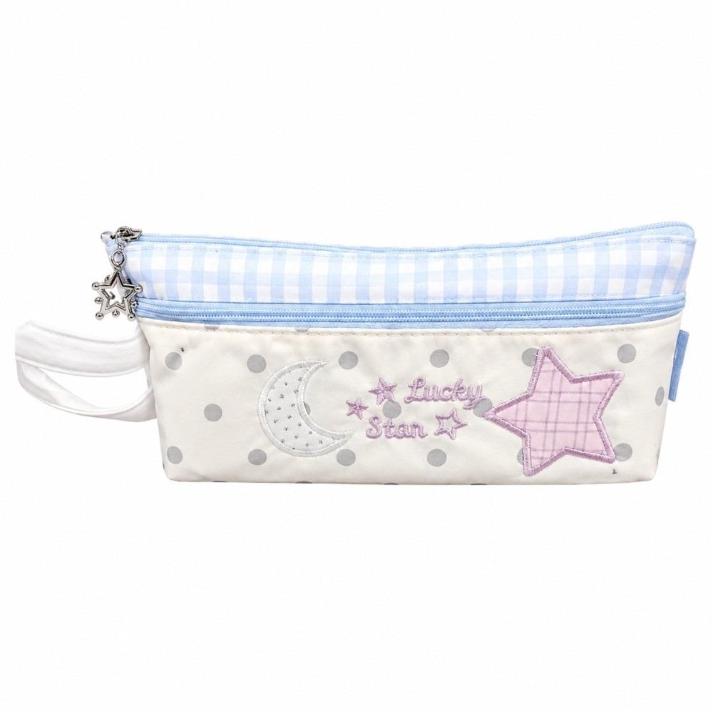 Large Capacity Pencil Case Plaid Stationery Storage Bag Gifts Pen Bag For Students