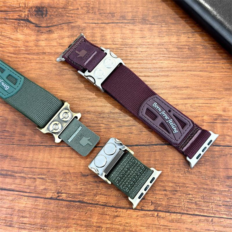 Quick-drying Nylon Magnetic Strap for Apple Iwatch Series 11 10 9 8 7 6 5 4 3 2 SE Ultra 38 40 41 42 44 45 46 49 Mm Sports Bands