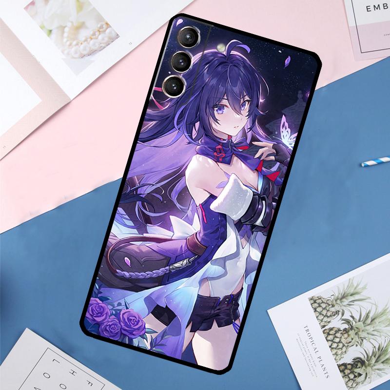 Honkai Star Rail Seele Case For Samsung Galaxy S25 Ultra S21 S22 S24 S23 Ultra S9 S10 Plus S21 FE S25 FE Back Cover