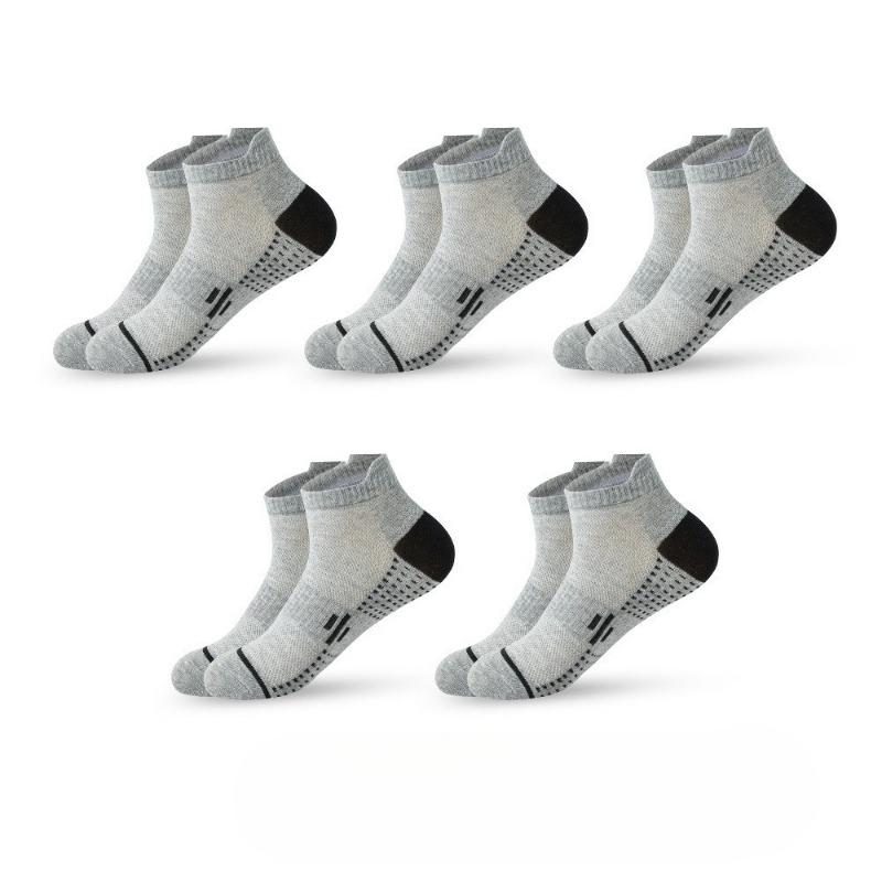 Men's Spring and Summer Outdoor Running Sports Sweat Absorbing Breathable Mesh Socks