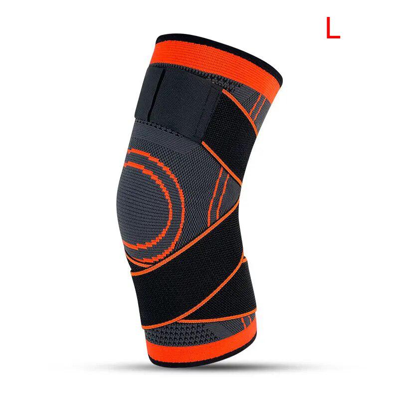 Knee Compressions Sleeve With Adjustable Straps Compression Bandage Protector Knee For Running Working Out Sport Wearing All Day