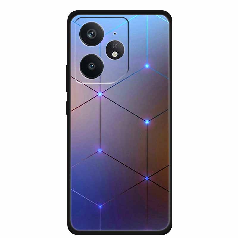 For Realme Neo 7 5G Phone Case Black Silicone Soft Back Cover For Realme Neo7 x Neo 7x Neo7x Neo 7 SE Neo7 SE Case Coque Funda