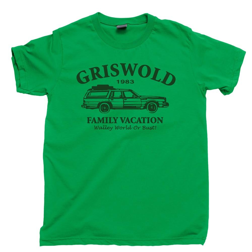 

Clark W Griswold Vacation T Shirt Wagon Queen Family Truckster Walley World Tee S