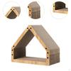 Triangle Cats Scratch Posts Pet Scratcher Toy Multiple Angle Grind Corrugated Paper Cat Scratching