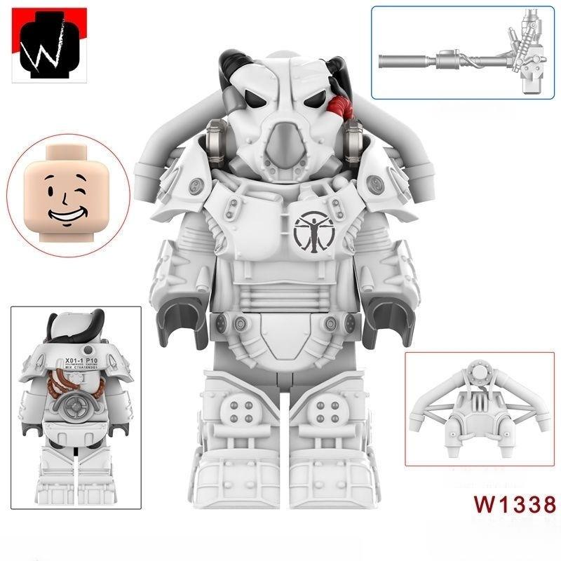 Power Mecha Minifigurka Sestavení hračky
