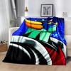 Giant Robot Adventure Blanket Comfortable Perfect for Bed Office Chair Couch Four Seasons Universal Warmthful Decor