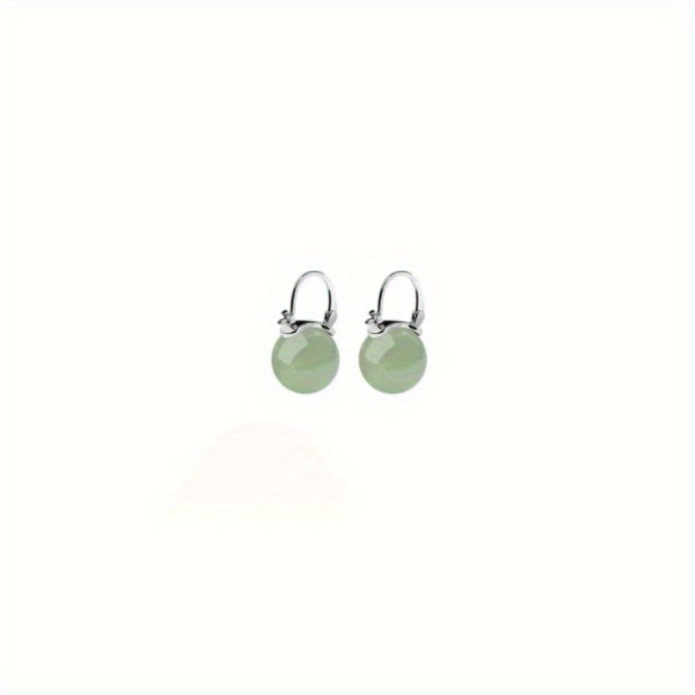 Earrings Temperament, Personalized Jade Earrings, Earrings, Anti-allergic Buckles