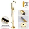 Handun Floor-Standing Bathtub Faucet with Handheld Shower